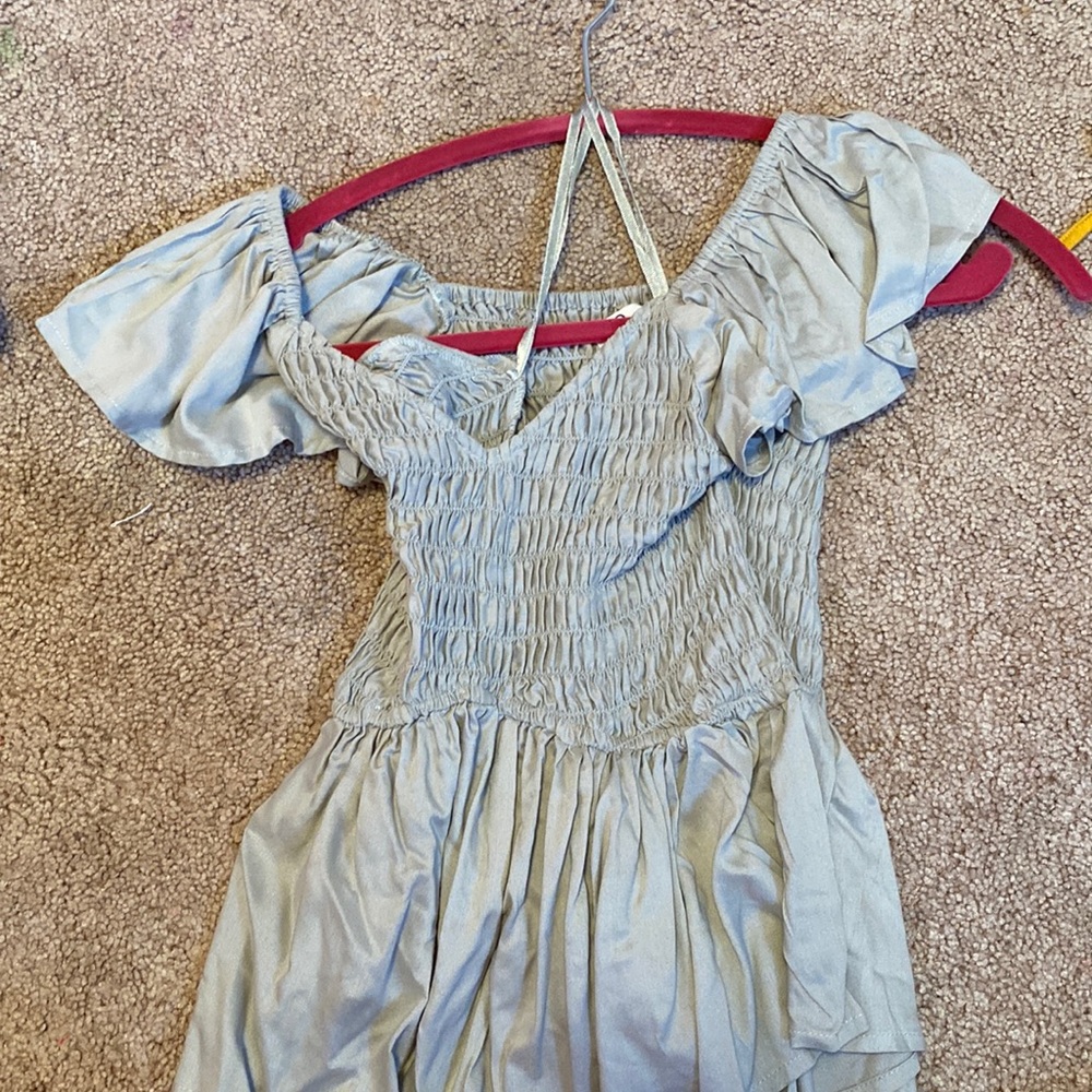 Sage green blouse
